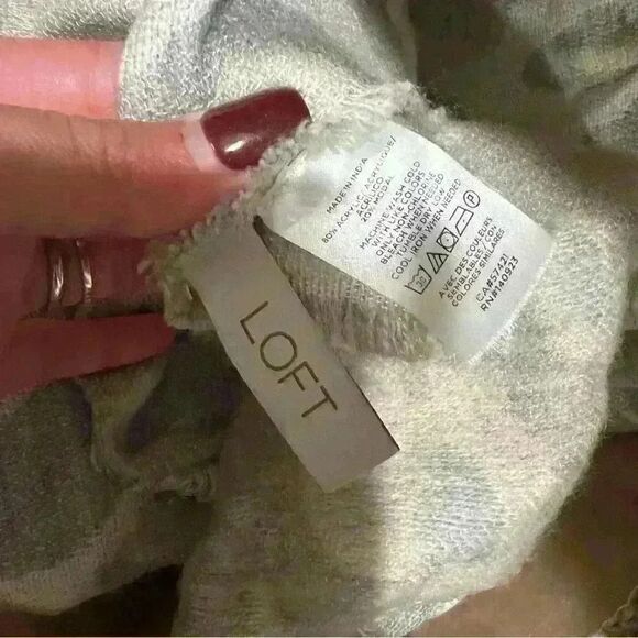 LOFT Leopard Print Scarf - Picture 3 of 3